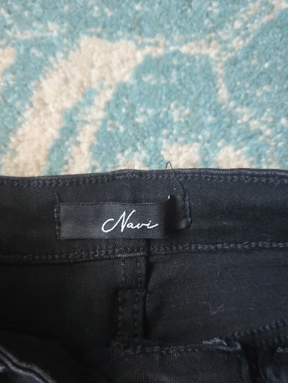 NVGTN Black Skinny High-Rise Jeans